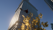 Spidey spotted in the city! Photo for the Daily Bugle.