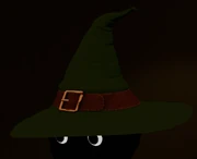 Jenkins wearing The Magic Hat