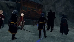 Blackwin and Edgar confront the professors.