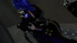 Iris, injured after the battle