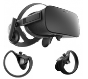 Oculus rift and controllers