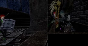 Gavin finishing the hidden skeleton