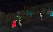Kareeda breaking a corrupted Attunement Crystal