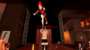 Rofl May 13th 2020 9 Bobe and Murder doing a cheerleader thing