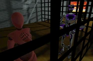 In Jail with Crake after malfunctioning.