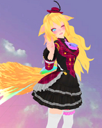 LilBunnny cosplaying as GapGap
