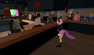 RP card down "Quirks"-game with Fun Camp, Axandr with Darling acting bartender.