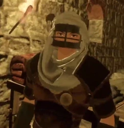 Shakaar speaks with his close friend, Marin Laylanette, in her Weaver shop.