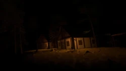 The Cabins in the Spirit Forest.