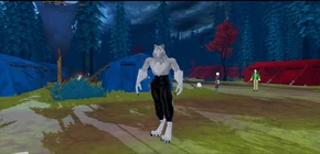 Zack wolf form