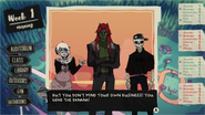 Harry Humerus featured in a fan-made mod for the game Monster Prom. Art by KittenSaint