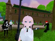 Esmae in her casual uniform