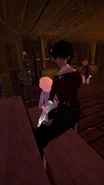 Solana leaning on Aix during the finale