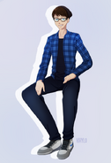 Flannel Jeddy drawn by Khylo
