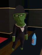 Spotted visiting The Golden Gator, using some joke or meme avatar.
