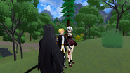 Eve first contact with the students