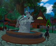 Statue of Cari Cuddlefish