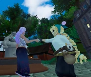 Belinda meeting Narali