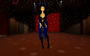 On stage for MoonMoons personal mute contest