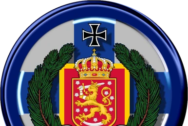 フィンランド語　SUOMEN Finland - Sweden Friendship Flag Pin