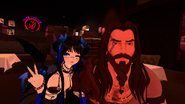 Strippin's new model alongside Qynoa