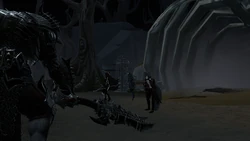 The stealth team engages in battle against Garm