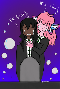 present fan-art to RibbonHeart (Ascension Academy RP) credit by Venice