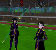 Iris and Lyshteia in their first Vanguard meeting