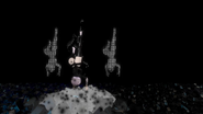 Yishai shows off her handstand