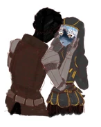 Art of Caz and Belladonna from Aether Chronicles by KittenSaint