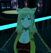 Newer avatar at the Neko Nights Night Club