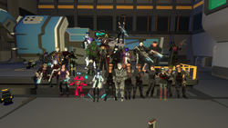 The Row season 2 finale ep 28 group shot by Ariyana