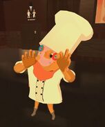 The wandering gourmand chef