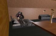 Young Kenzo has a fling with a catgirl at The Golden Gator