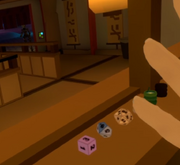 Lange notices he's being watched by something