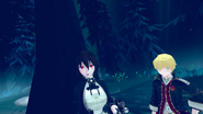 The three vampires catch up with each other