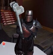 Wielding Mjolnir