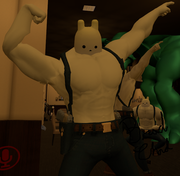 muscular Robloxian Noob - Free VRChat Avatars - VRCMods