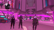 Criken Callous row episode 26 Bridgette Blayne Ellek report to Rikky that Bridgette managed to record the alien invasion