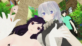 Drek and Minx on their wedding day