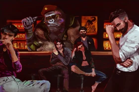 Artwork of Meech, Jor, Cyr, Crumpet, Sur_Lee and Roflgator by Golly at GollyFlower