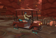 Crag Feb 13th 2021 7 Ront lends out a golfcart to Sten