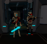  arrive and extract Lange out of the Row