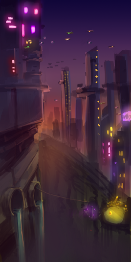 Callous Row Savior City Concept Art by Sketchu
