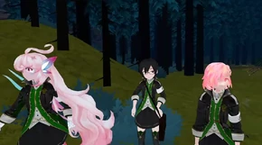 Ardent Veil girl trio