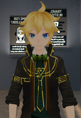 Zabson in mirror
