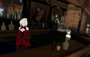 Lorraine and Jessabelle working at the Saloon.