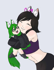 Me and my VRC Daughter KitaKane