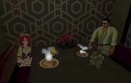 On a date with Yuki.