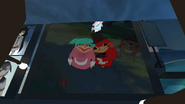 Lady Knuckles with her Ex-Husband